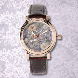 Elegant Garden Memorial Gift for Grieving Mother Watch