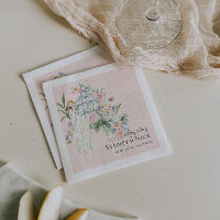Elegant Garden Peacock Floral Wedding