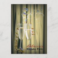 elegant gatsby roaring twenties Champagne glasses