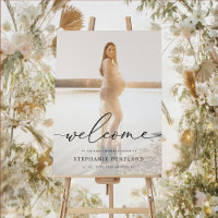 Elegant Gender Neutral Photo Baby Shower Welcome