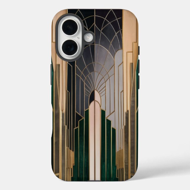 Elegant Geometric Architectural Archway Case-Mate iPhone Case (Back)