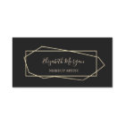 Elegant Geometric , Black, Makeup artist