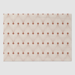 Elegant geometric Christmas tree Tissue Paper