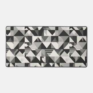 Elegant Geometric Design Mouse Pad