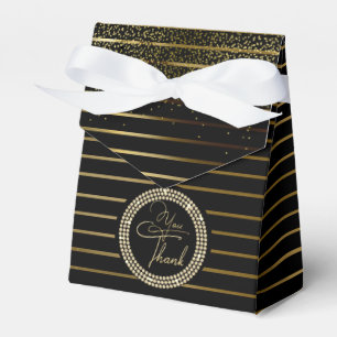 Elegant gift box with thanks