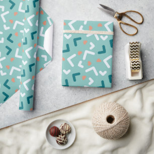 Elegant Gift Shimmering Decorative Boyfriend Birth Wrapping Paper
