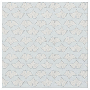 Elegant ginkgo leaves with custom background colou fabric
