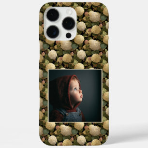 Elegant Girlfriend Gift Hydrangeans Custom iPhone 16 Pro Max Case