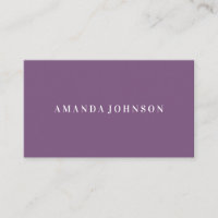 Elegant Girly Day Spa and Salon Mauve Purple