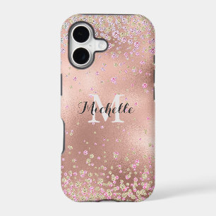 Elegant Girly Faux Rose Gold Foil Personalised