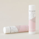 Elegant girly rose gold glitter white marble pink