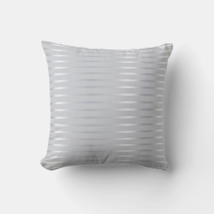 Elegant Glamourous Silver Look Modern Template Cushion