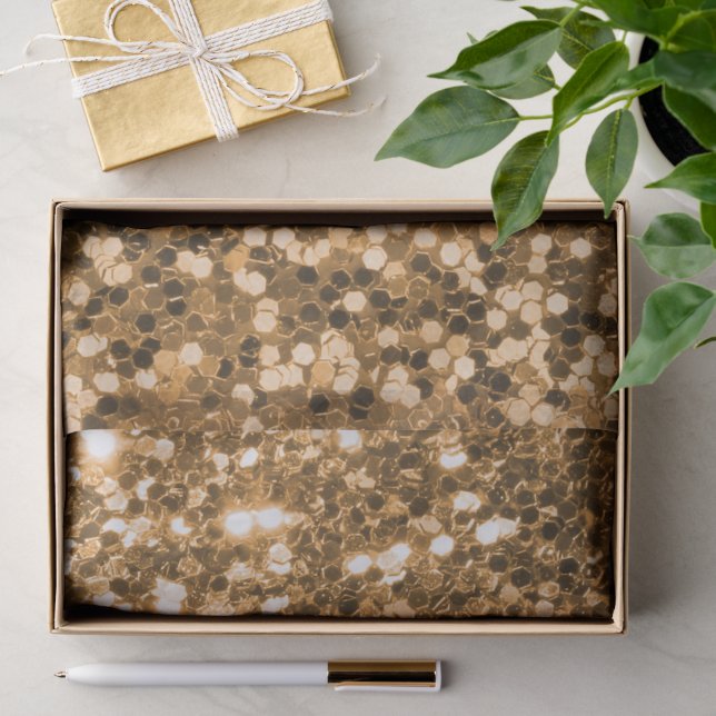 Elegant Glitter Texture design Tissue Paper (Gift)