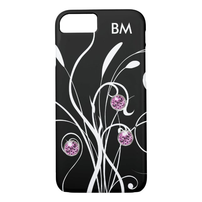 Elegant Glitzy Bling Case-Mate iPhone Case (Back)
