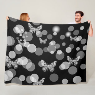 Elegant Glossy Fleece Blanket