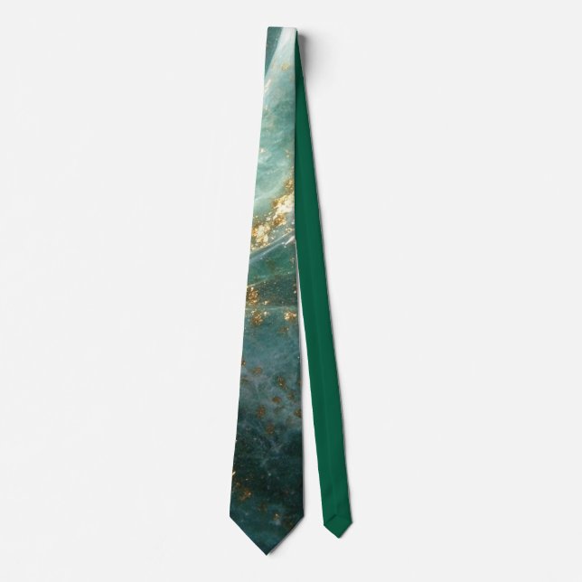 Elegant Gold Accent Tie / Elegant tie (Front)
