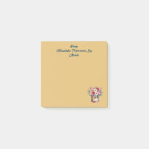 Elegant Gold Administrative Professionals Day Post-it Notes