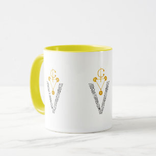 Elegant Gold Amazigh Signe MUG