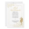 Elegant Gold and White Mele Kalikimaka Christmas