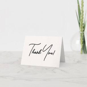 Elegant Gold Brunch & Bubbly Bridal Shower Thank You Card