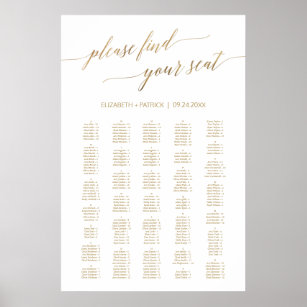 200 Guests Wedding Seating Charts Zazzle Au