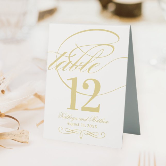 Elegant Gold Calligraphy Script Wedding (Creator Uploaded)