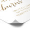 Elegant Gold Calligraphy This Candle Burns Sign