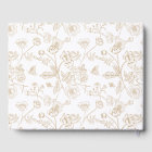 Elegant Gold Chinoiserie Crest Monogram Wedding