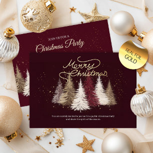 Elegant Gold Christmas Party
