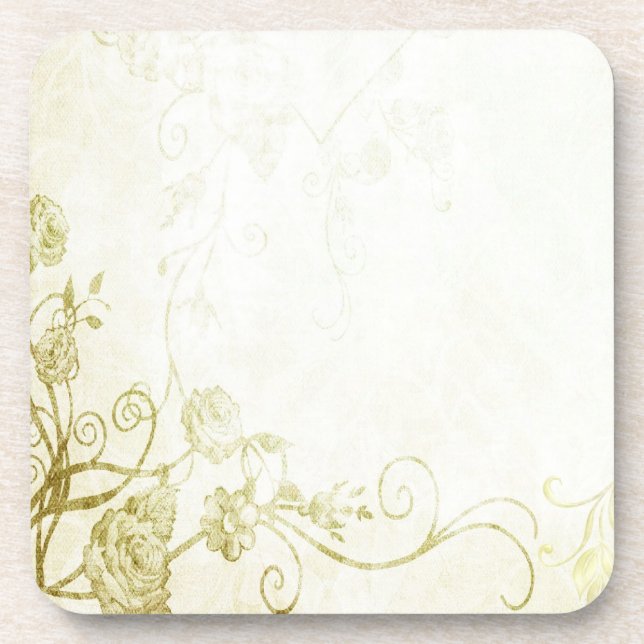 Elegant Gold Coaster (Front)