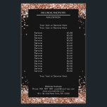 Elegant Gold Copper both sides Flyer<br><div class="desc">An elegant and refined design with a digital image made of silver-lilac glass. Note: The production process does not use a real film,  only the colour is printed thoroughly. Add your data,  logo,  company details and pictures in minutes.</div>