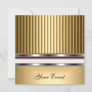 Elegant Gold Event Party Invitation