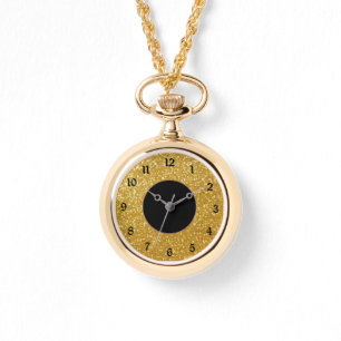 Elegant Gold Face Watch