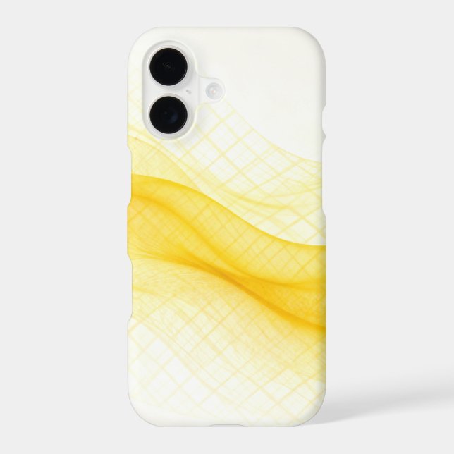 Elegant Gold Flow Phone Case (Back)