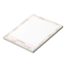Elegant Gold Foil Confetti Frame White Holiday