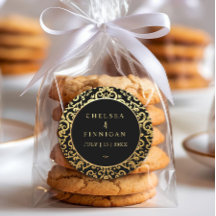 Elegant gold Frame Wedding