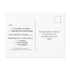 Elegant Gold Frills on Crimson Red Wedding RSVP