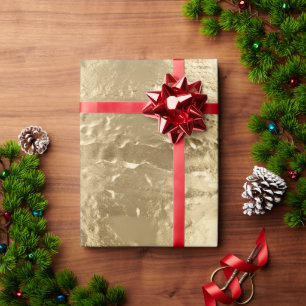 Elegant Gold Glam Wrapping Paper