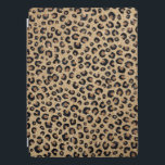 Elegant Gold Glitter Black Leopard Print iPad Pro Cover<br><div class="desc">A Stylish black leopard print and faux gold glitter gradient chic photo print brings an elegant touch to special celebration events or glam feminine home decor,  featuring glam black,  gold,  and white colours,  cat,  leopard,  cheetah,  animal print,  with unique vibrant fashion colours,  shining sparkles faux glitter image print.</div>
