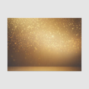 Elegant Gold Glitter Tissue Paper