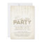 Elegant Gold Goodbye 30s 40th Birthday Party