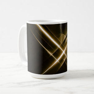Elegant Gold Lines Coffee Mug