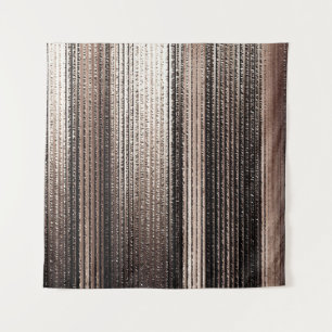 Elegant Gold Metal: 3D Luxurious Render Tapestry