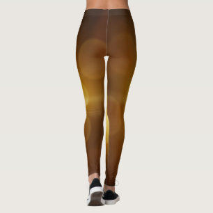 Elegant Gold Modern Simple For her  Leggings