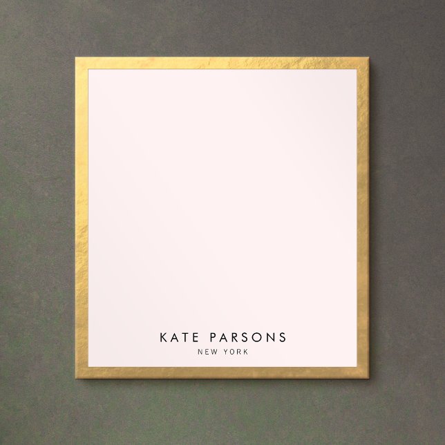 Elegant Gold Notepad (Creator Uploaded)