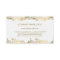 Elegant gold paisley on white wedding planner
