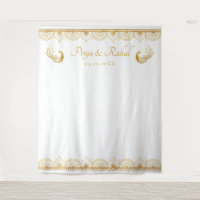 Elegant Gold Pattern Indian Wedding