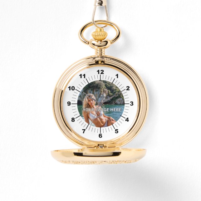 ELEGANT! ✨ Gold Pocket Watch Classic (Front)