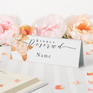 Elegant Gold Rose Black Wedding