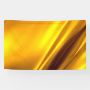 Elegant Gold Satin Faux Texture Look Banner